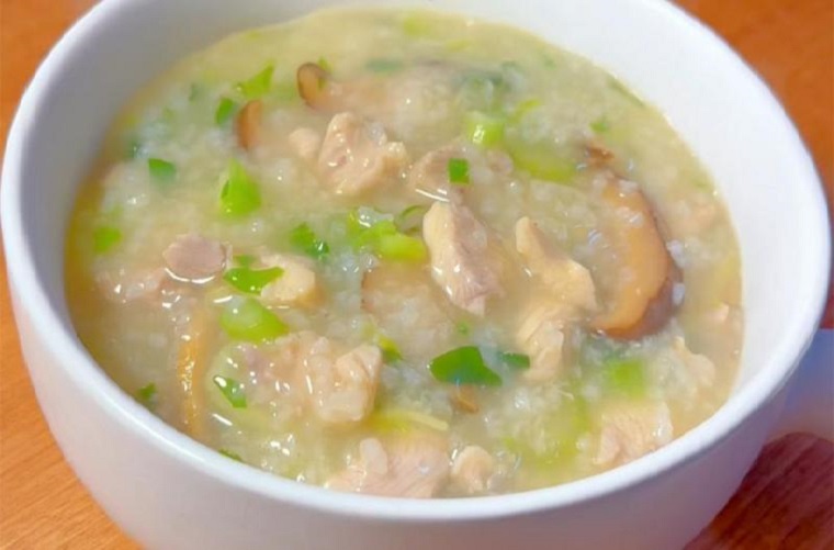 Chinese Chicken & Shiitake Congee: 15-Minute Immunity-Boosting Comfort Bowl