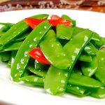 Garlic Snow Peas Stir-Fry