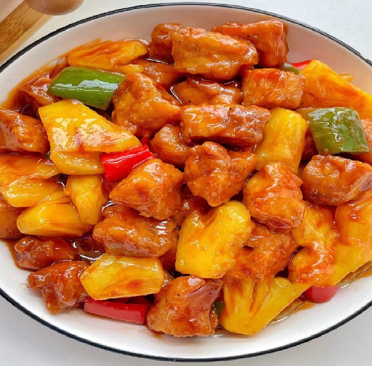 Sweet and Sour Pork with Pineapple